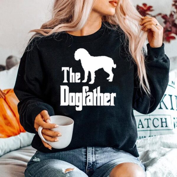 The Dogfather Funny Dog American Water Hound Sweater