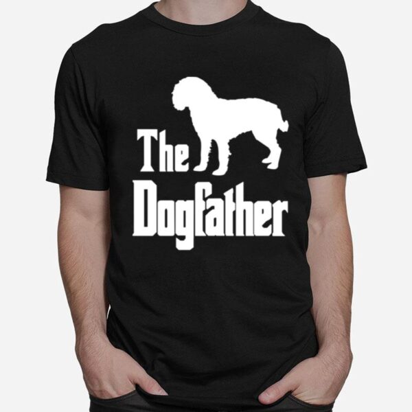 The Dogfather Funny Dog American Water Hound T-Shirt