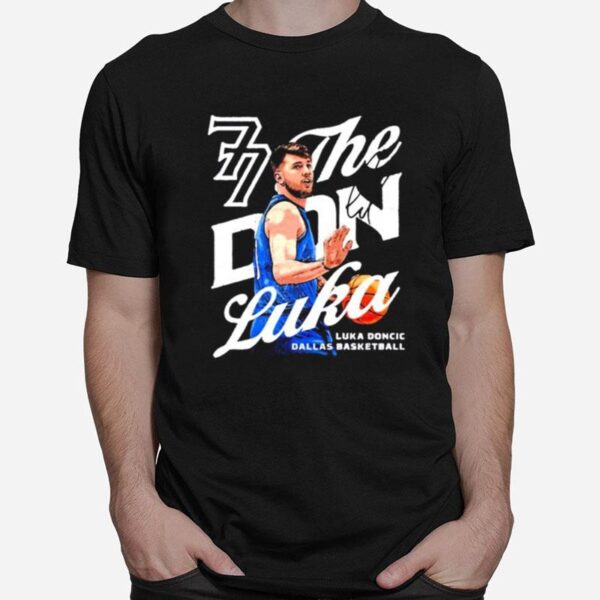 The Don Luke Luka Doncic Dallas Basketball Art T-Shirt