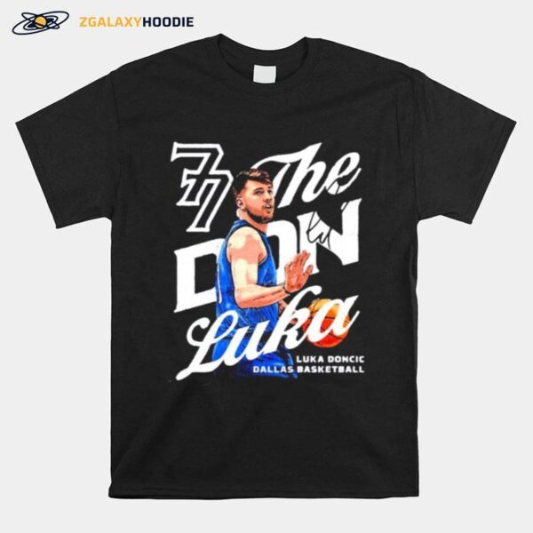 The Don Luke Luka Doncic Dallas Basketball Art T-Shirt