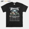 The Eagles 90Th Anniversary 1933 2022 Thank You For The Memories Signatures T-Shirt