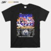 The Edmonton Oilers 52Nd Anniversary 1971 2023 Thank You For The Memories Signatures T-Shirt