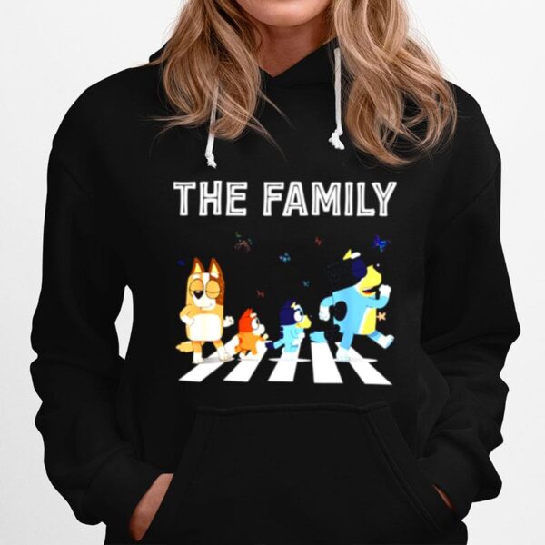 The Family Blueys Cartoon Hoodie