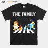 The Family Blueys Cartoon T-Shirt