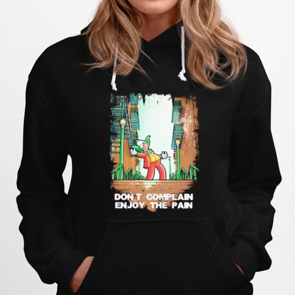 The Family Samson Cartoon Don%E2%80%99T Complain Enjoy The Pain Hoodie