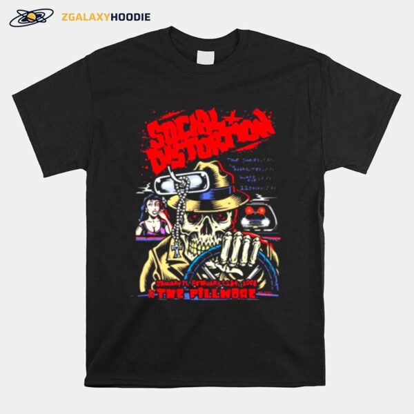 The Fillmore Social Distortion Artwork T-Shirt