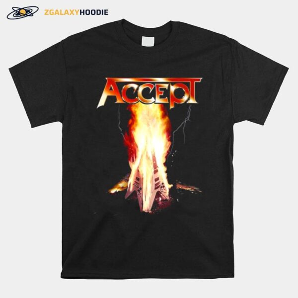 The Fire Design Accept Band T-Shirt