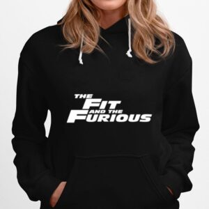 The Fit And The Furious White Logo Hoodie