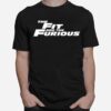 The Fit And The Furious White Logo T-Shirt