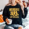 The Freshmen Milwaukee Brewers Brice Turang Joey Wiemer Garrett Mitchell Sweater