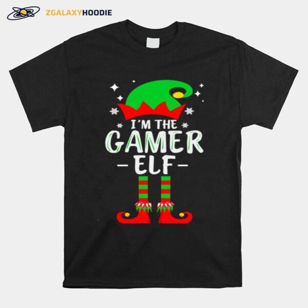 The Gamer Elf Matching Family Group Christmas T-Shirt