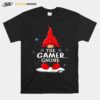 The Gamer Gnome Matching Family Christmas Pajamas Costume T-Shirt