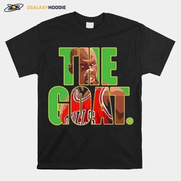 The Goat Chicago Bulls Basketball Team T-Shirt