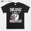 The Goat Whisperer Simulator Goat T-Shirt