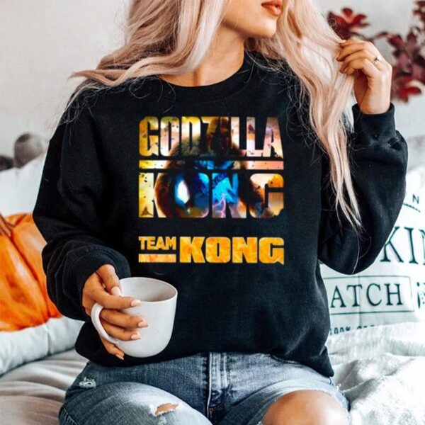 The Godzilla Vs Kong With Team Kong Lose Sweater