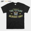 The Gold Coast Titans Army Rugby Nrl T-Shirt