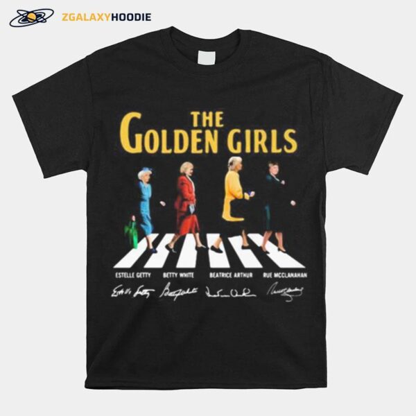 The Golden Girls Crossing The Line Signatures T-Shirt