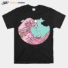 The Great Wave Off Kanagawa Pastel Aesthetic Kawaii Japanese T-Shirt