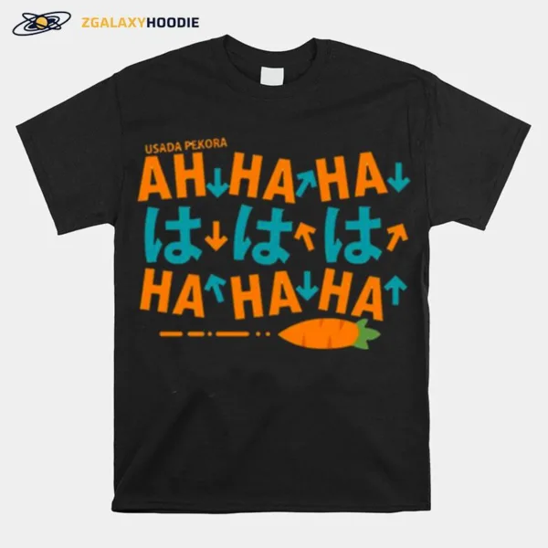 1 Hololive Funny Laughing Usada Pekora Unisex T-Shirt