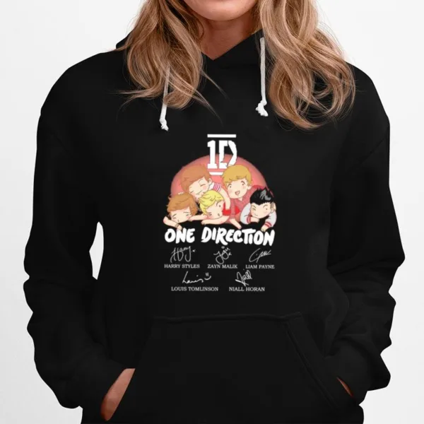 1D One Direction Chibi Signature Unisex T-Shirt