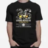 36 Legends Never Die Jerome Bettis Pittsburgh Steelers Thank You For The Memories Signatures Unisex T-Shirt