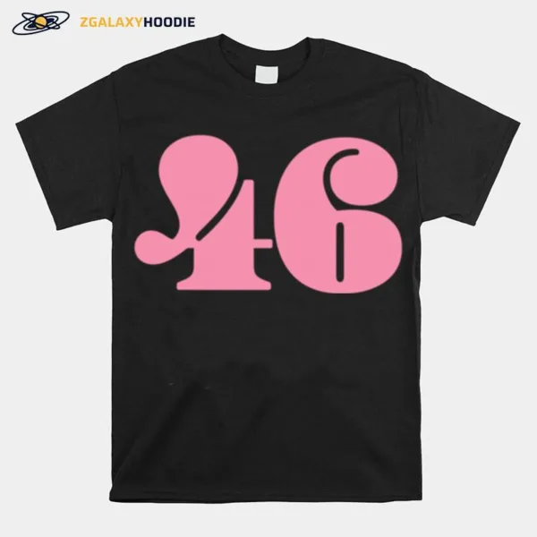 46 Number Unisex T-Shirt