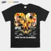 80 Years Of Wonder Woman Thank You For The Memories Unisex T-Shirt