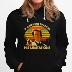 A Man? Got To Know His Limitations Clint Eastwood Unisex T-Shirt
