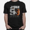 Aaron Judge Number 99 Portrait Baj New York Mlb Unisex T-Shirt