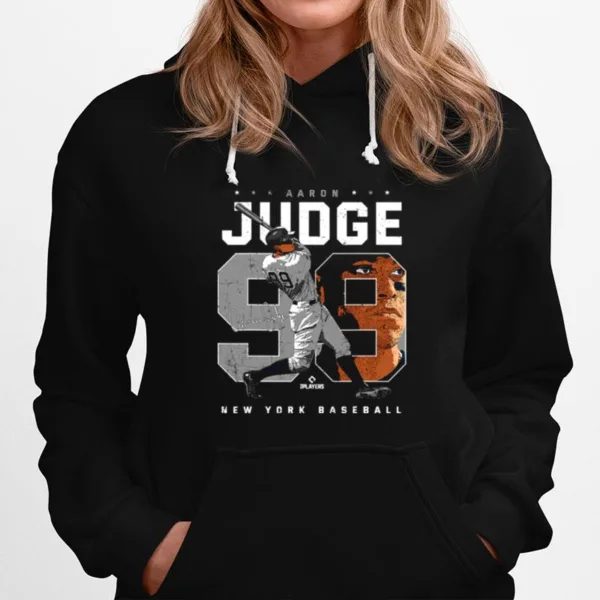 Aaron Judge Number 99 Portrait Baj New York Mlb Unisex T-Shirt