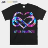 Accept Understand Love Autism Awareness Hologram Unisex T-Shirt