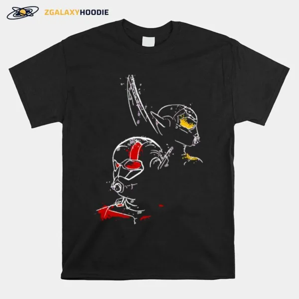 Aesthetic Design Ant Man And Wasp Splatter Unisex T-Shirt