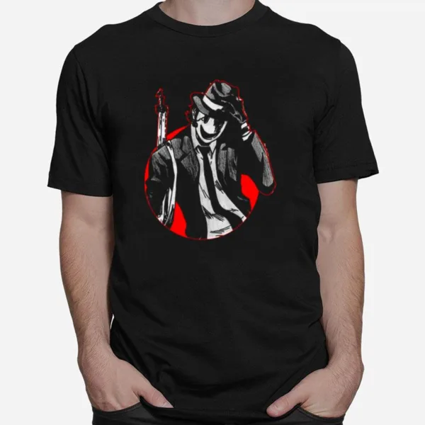 Aesthetic Sniper Mask Anime High Rise Invasion Unisex T-Shirt