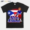 Afro Latina Puerto Rican Flag Unisex T-Shirt