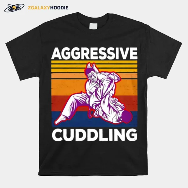 Aggressive Cuddling Vintage Retro Unisex T-Shirt