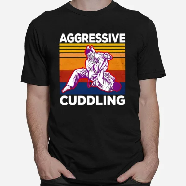 Aggressive Cuddling Vintage Retro Unisex T-Shirt