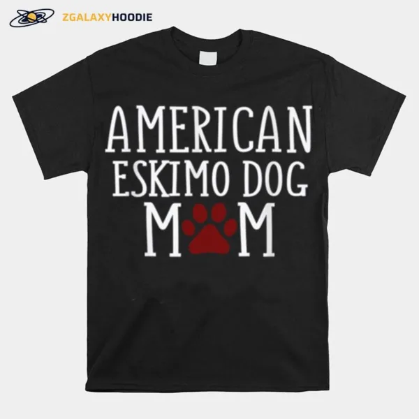 American Eskimo Dog Mom Unisex T-Shirt