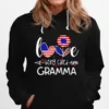 American Flag Flower Love Being Called Gramma Unisex T-Shirt