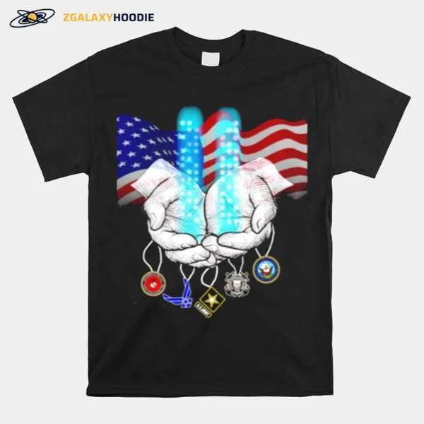 American Flag Remember Veteran Unisex T-Shirt