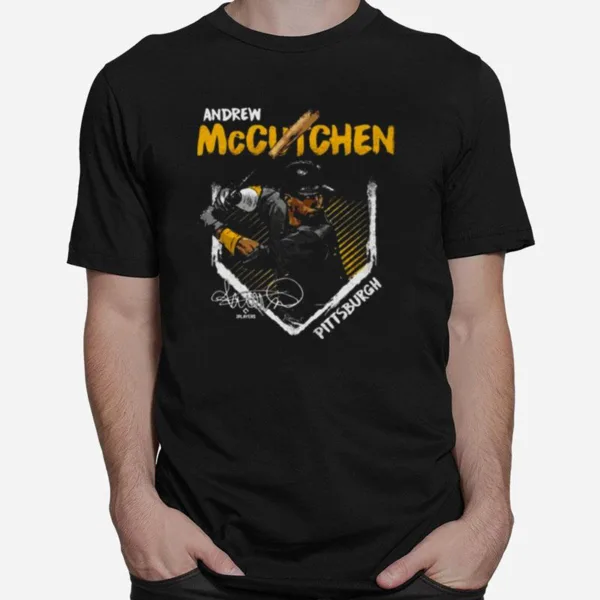 Andrew Mccutchen Pittsburgh Base Signature Unisex T-Shirt