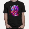 Anime Axolotl Dragon Pink Unisex T-Shirt