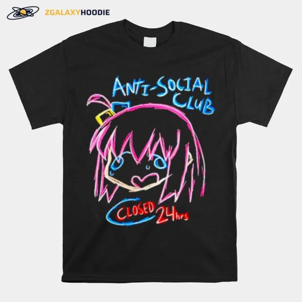 Anti Social Club Closed 24Hrs Unisex T-Shirt