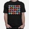 Anti Valentines Day Funny Candy Conversation Hearts Unisex T-Shirt