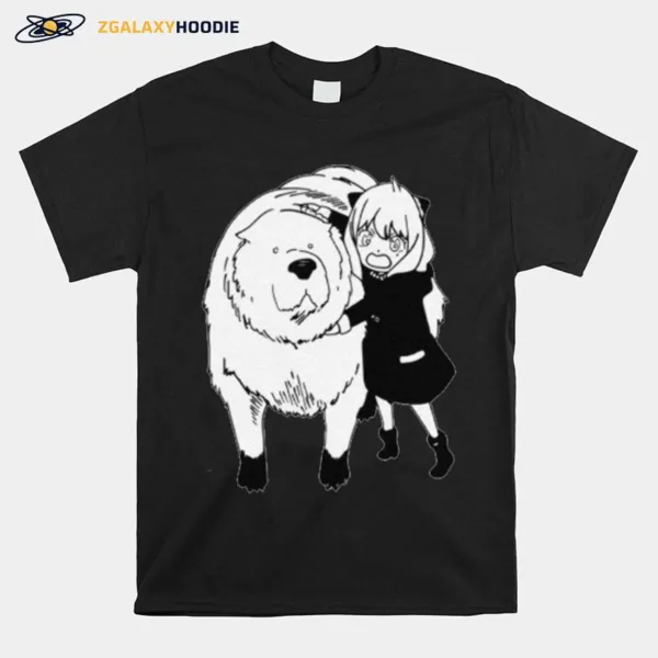 Anya And Bond Anime Design Unisex T-Shirt
