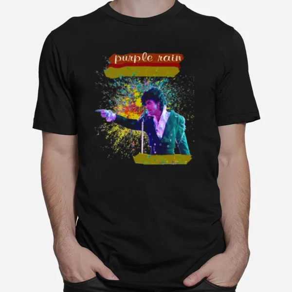 Around The World In A Day Purple Rainnew Design Prince Singer Unisex T-Shirt