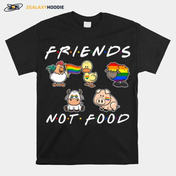 Art Not Food Animal Friends Tv Show Unisex T-Shirt