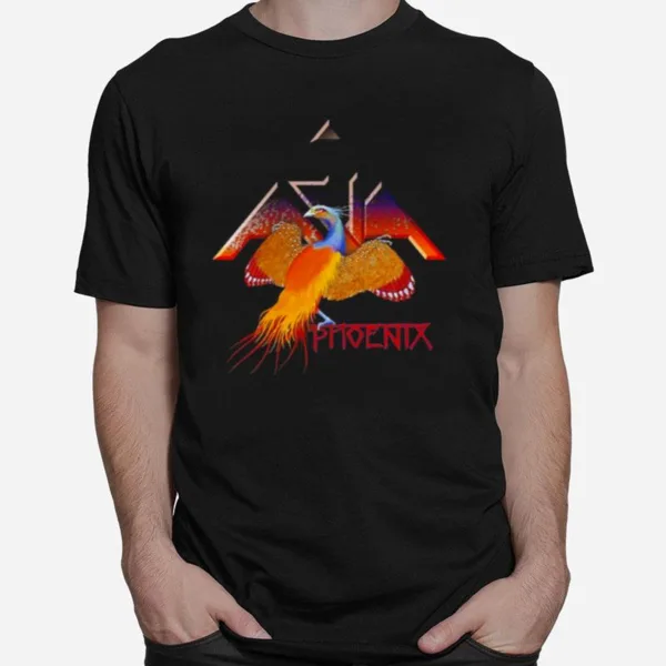 Asia Announce Special Vinyl Release Of Phoenix Unisex T-Shirt