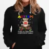 Autism Reindeer Seeing The World From A Different Angle Christmas Unisex T-Shirt