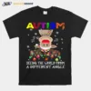 Autism Reindeer Seeing The World From A Different Angle Christmas Unisex T-Shirt