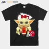 Baby Yoda Hug Kansas City Chiefs Unisex T-Shirt